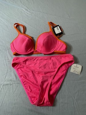 Kate Spade Underwire Contrast Two-Peice Bikini Women's size S