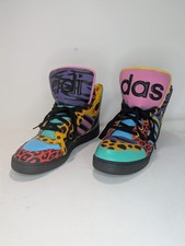 2012 Adidas Originals X Jeremy Scott Instinct Hi Black Light Aqua G61090 US Sz12