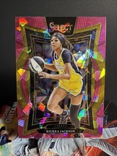 Panini 2024 WNBA Select Pink Ice Rickea Jackson Los Angeles Sparks Concourse #58