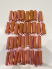 VTG Foam Hair Curlers 18- 1/2 Inch And 17 1 Inch.