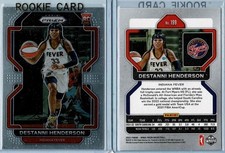 DESTANNI HENDERSON 2022 Panini Prizm WNBA RC #199 🏀 Qty Disc Available 🏀 FEVER