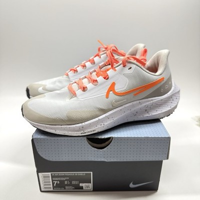 NIKE Women s Air Zoom Pegasus 39 Shield  Running Shoe Orange DO7626004 Size 7.5