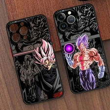 Anime Goku Vegeta Phone Case Cover for iPhone 16 15 14 13 12 11 Plus Mini Ultra