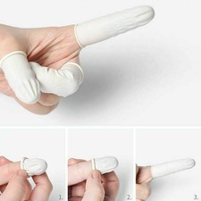 Disposable Rubber Latex Finger Cots ESD Fingertips Gloves for Repairs