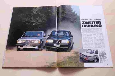 Sport Auto 02/1981 Volvo 244 16V Denzel mit 180PS besser als...?