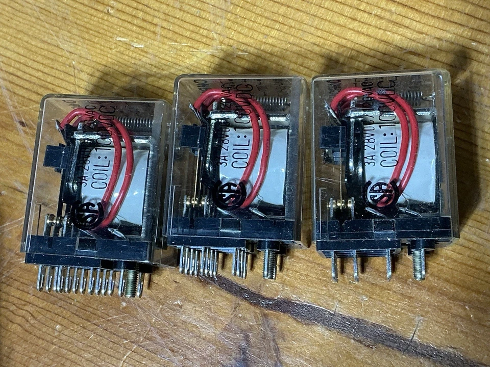 11 Gould Potter RELAY VDC COIL LOT T154-C MY4 KCP14 R10 NEW OLD STOCK Brumfield - Image 2 of 4