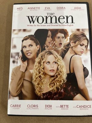 The Women DVD 2008 Meg Ryan, Annette Bening, Eva Mendes, Debra Messing