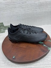 Lotto Cleat Mens Size 10 Solista 200 VIII FG Black Lace Up Athletic Soccer Shoes