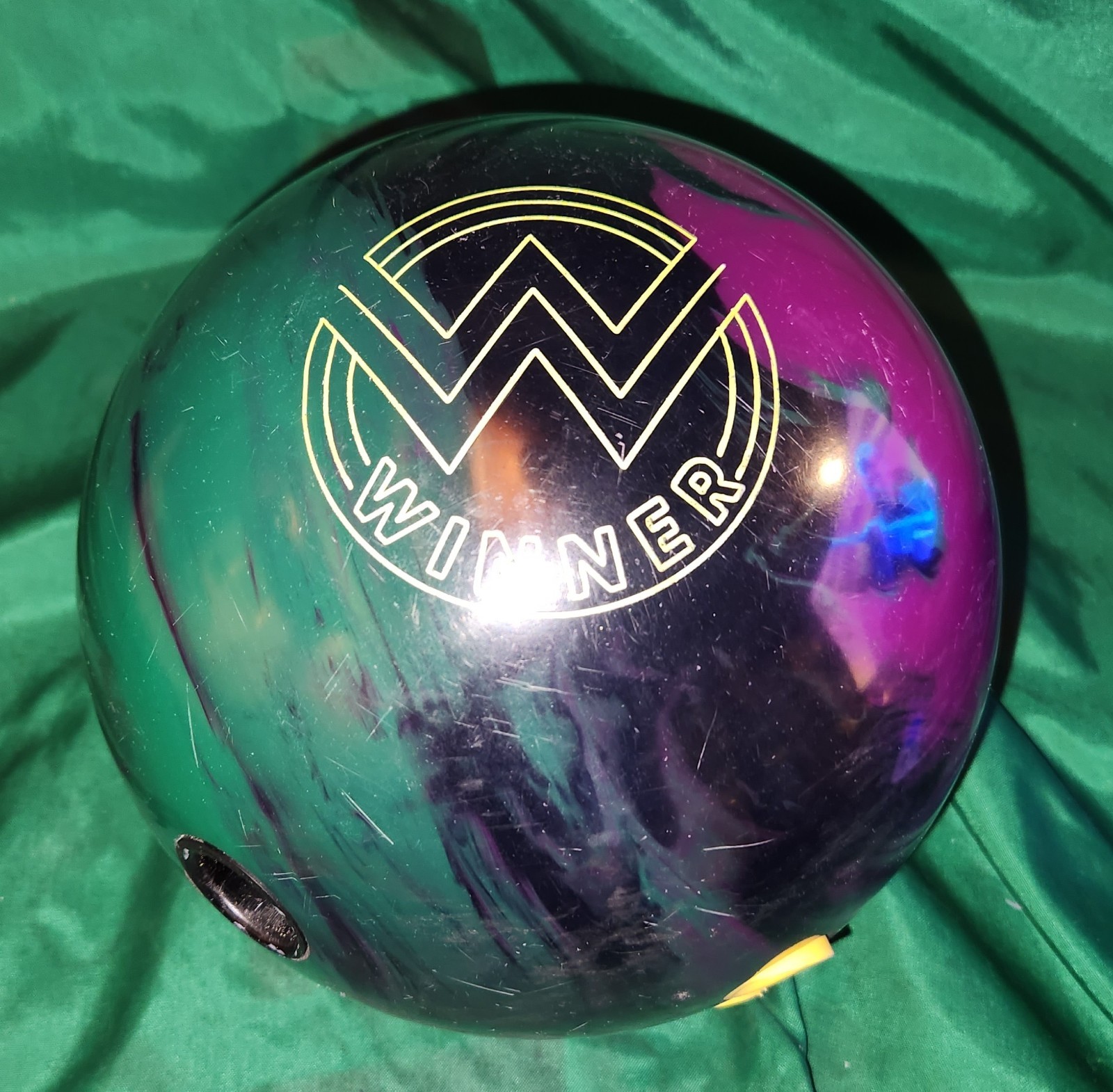 Roto Grip Winner Solid Bowling Ball 15 lbs Preowned Span3 11