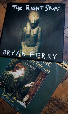 Roxy Music - ''More Than This'' + Bryan Ferry - ''Right Stuff''  12inch Vinyl Maxis