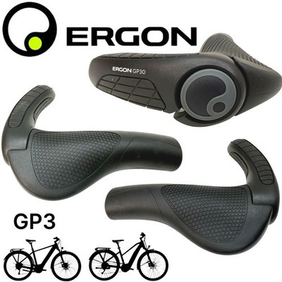 Ergon GP3 0- Large City Ebike Ergo komfort Fahrrad Tour Griffe 3Finger Hörnchen