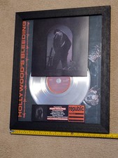 Post Malone House Award Plaque Hollywood's Bleeding 1 Million Sales