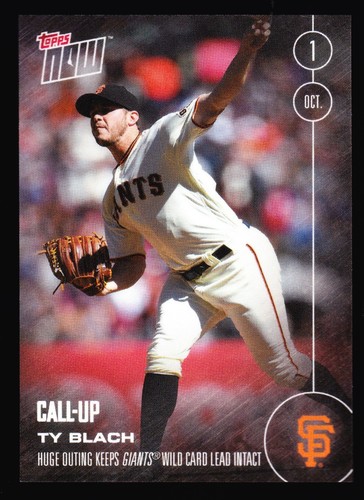 2016 Topps Now 529 Ty Blach