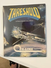 *RARE* Vintage Threshold Game by On-Line Systems for Apple II (Sierra) SEALED