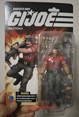 HIYA TOYS G.I.JOE Series Bazooka 1/18 Exquisite Action Figure IN STOCK