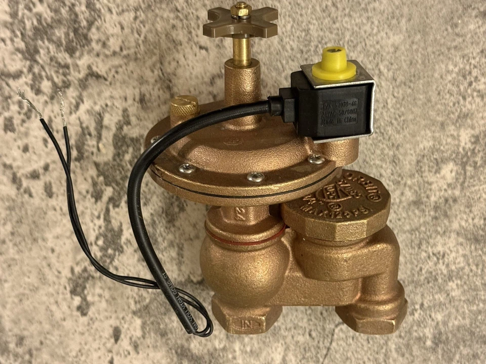 Válvula antisifón automática de latón Orbit 57065 3/4 pulgadas FPT con control de flujo Foto 4 de 4