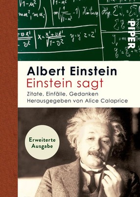 Einstein sagt | Zitate, Einfälle, Gedanken | Albert Einstein | Taschenbuch