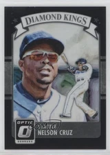 2016 Panini Donruss Optic Diamond Kings Black 11/25 Nelson Cruz #25 0zc5