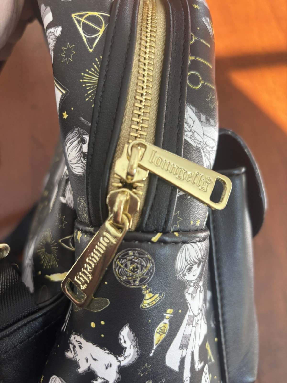 Loungefly mini backpack,  Magical Elements Harry … - image 3