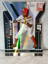  SEAN GAMBLE 2004 Donruss Elite ExtraEd #292 Turn OF Century DRAFT Pick 071/100 