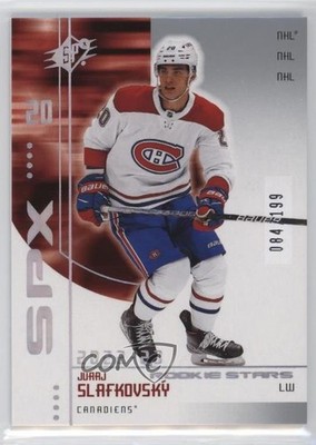 2022-23 SPx 2002-03 Retro Rookies 84/199 Juraj Slafkovsky #R-58 Rookie RC 0z0g