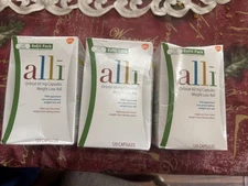 3 Bottles Alli Diet Weight Loss Sup Pills, Orlistat 60mg Cap 60  EXPIRED 03/24