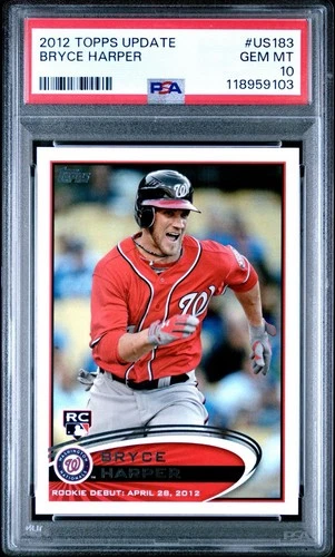 2012 Topps Update #US183 Bryce Harper Rookie PSA 10