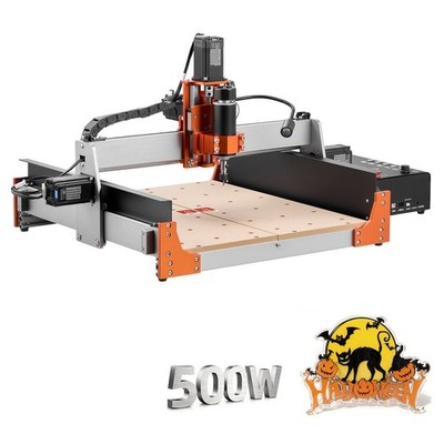 Uimoso CNC Router Machine 500W 3-Axis Engraving Tool with Dual Linear Rails