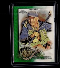 2022 Topps Allen & Ginter Chrome - Green Refractor Neal Moore Explorer /99