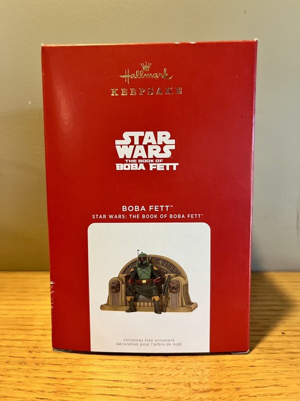 Hallmark Keepsake Ornament  2021 Edition Star Wars The Book of Boba Fett NEW