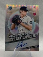 2021 Bowman Chrome 40-Man Futures Autographs Emerson Hancock #FMFA-EHA /99🔥