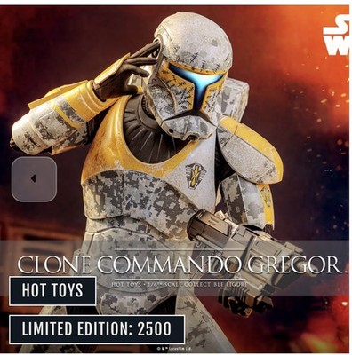 Hot Toys CLONE COMMANDO GREGOR