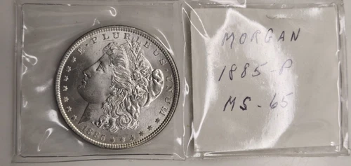 1885 P MORGAN DOLLAR $1 (#334) Philadelphia, uncirculated, ungraded