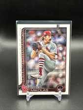 2025 Topps Series 1 #137 Miles Mikolas St. Louis Cardinals Baseball Card