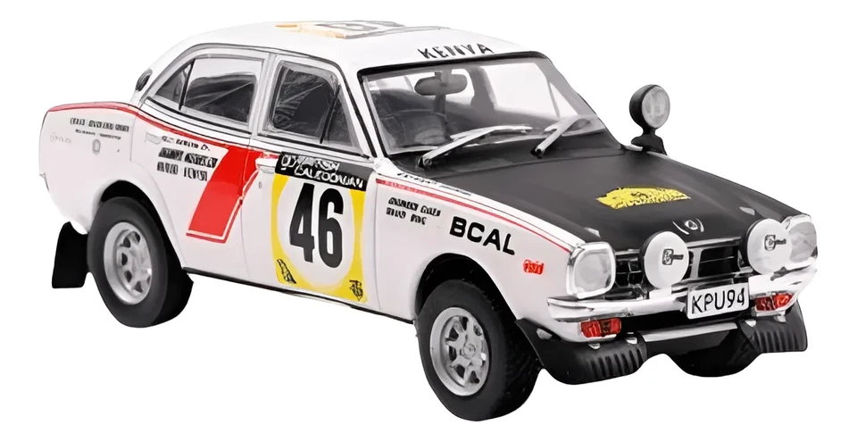 Mitsubishi Lancer GSR #46 / Joginder Singh / Rallye Safari, 1974 (Escala 1/43) - Imagen 2 de 4