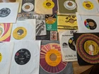 Lot of 24 1960's 7" 45 RPM Singles Doors-Surfaris-Chantays-Beatles-Sam The Sham
