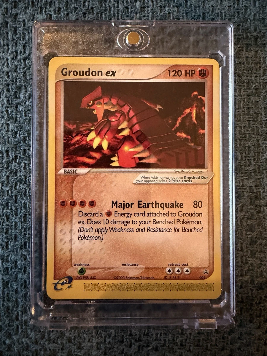 Groudon Ex Pokémon TCG Cards for sale | eBay