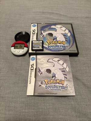 Pokémon Soul Silver Version for Nintendo DS 2010 Complete in Box with Pokewalker