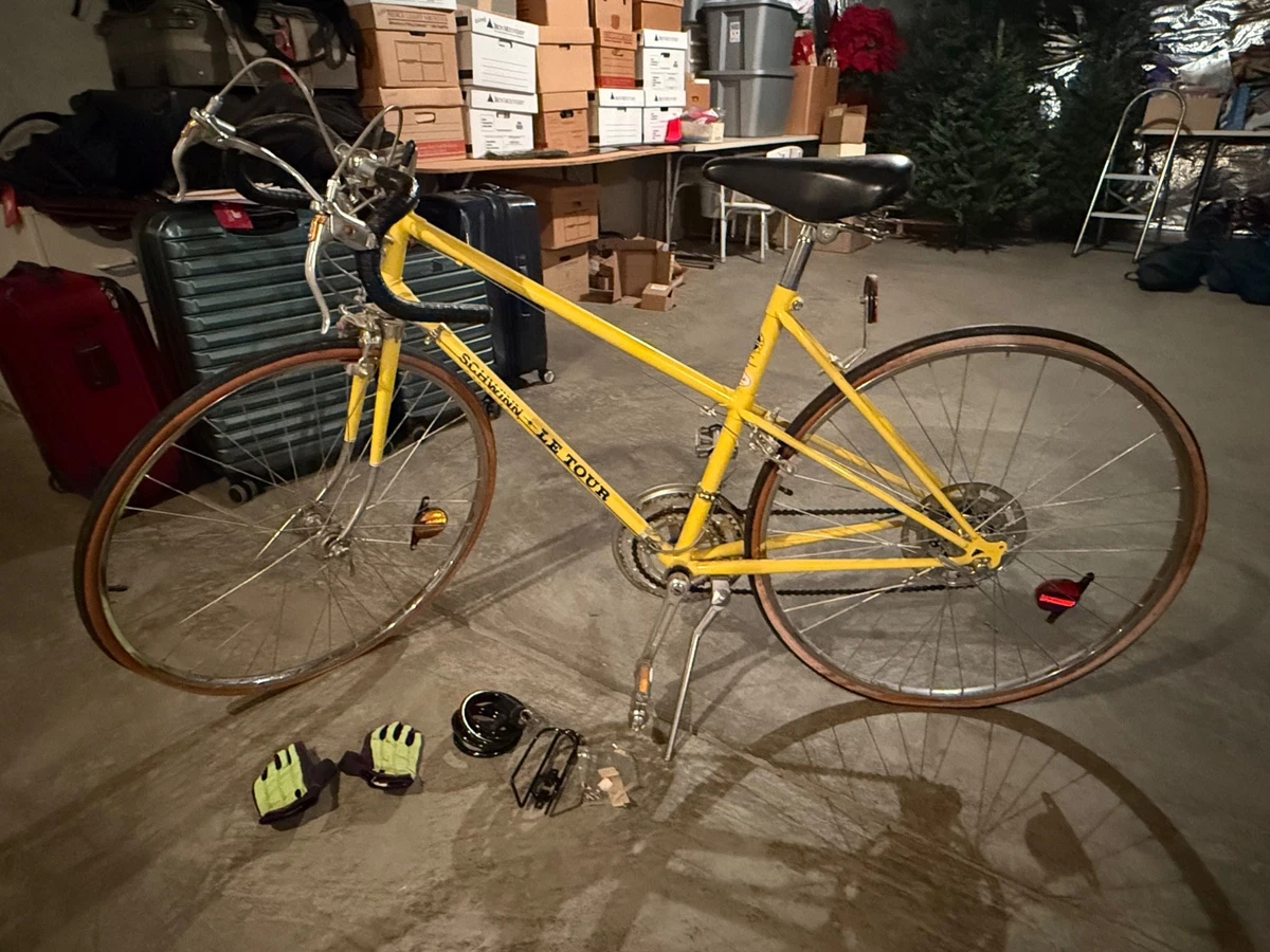 Schwinn Yellow Vintage Bikes Touring Bike for sale | eBay