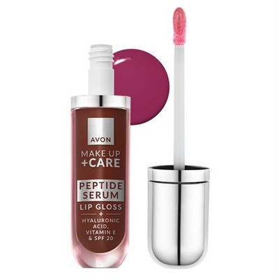 AVON Lipgloss mit Peptid Serum