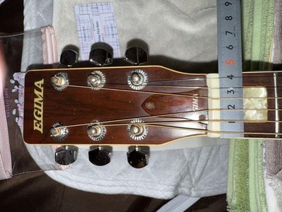 Acoustic Guitar EGIMA REAL J-25 Natural Made in Japan with Hard