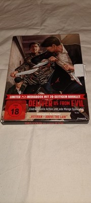 DELIVER US FROM EVIL BLU-RAY MEDIABOOK oop LIMITED MIT BONUS FILM VETERAN