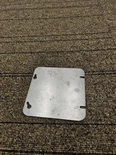 (QTY 10) Appleton 917H Electrical  Steel  Metal Box Cover 4.25 X 4.25 X.2 inch