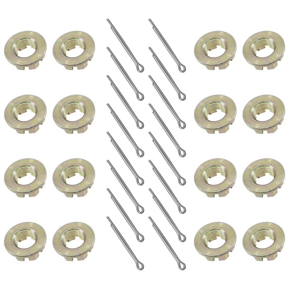 Front & Rear Wheel Castle Nut for Arctic Cat Prowler XT 550 4x4 2009-2014 16x - Image 4 of 4