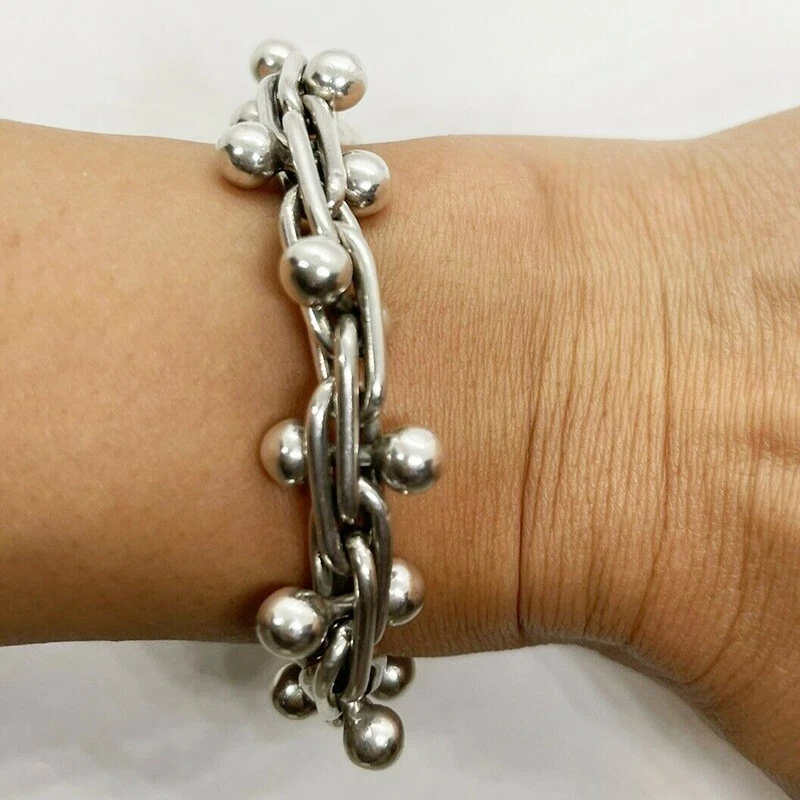 Sterling silver dna bracelet clearance