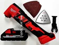 Milwaukee M18 2626-20 Multi-Tool Oscillating, 1) 3.0 AH High Output Battery CP
