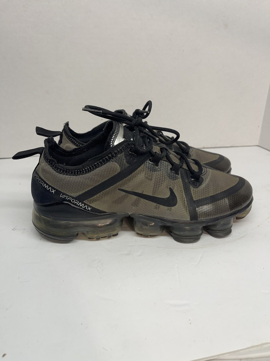 Nike Air Vapormax 2019 Ghost Black Shoes AJ2616-001 Youth Size 7Y | eBay