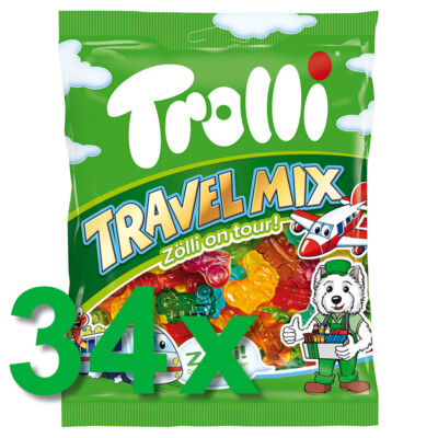 Trolli Travel Mix Zölli on Tour! 34x 100g