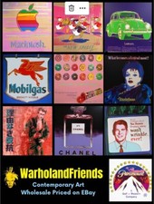 ANDY WARHOL- Full Ads Suite-10 Silkscreens-Museum Quality-All Beauties- SAVE BIG