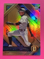 2021 Panini Chronicles Gold Standard Blue #17 Jose Devers RC Marlins #d/99